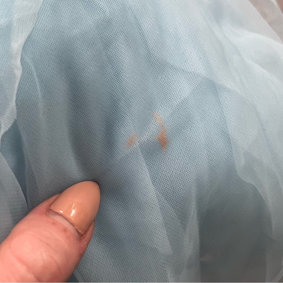 measurements added! ethereal blue ballet skirt ❄️ dance costume - Picture 4 of 7